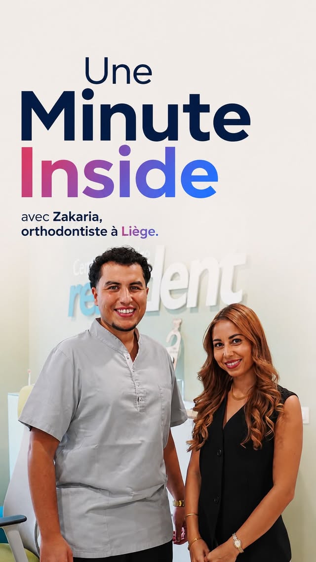 Zakaria, orthodontiste à Liège